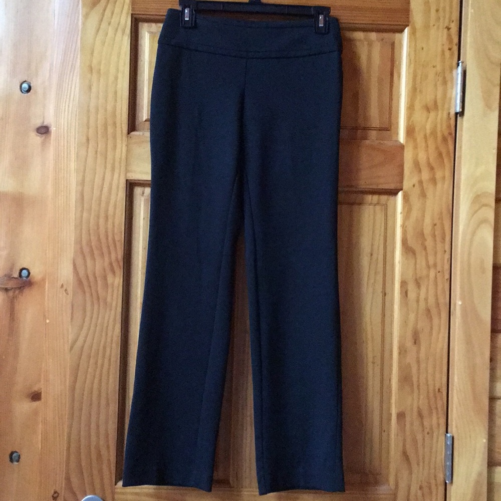 Stretchy pull on petite dress pants